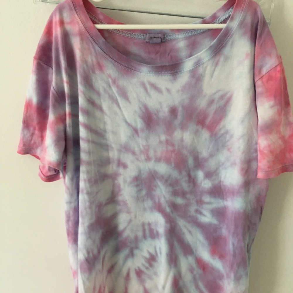 Tie dyed shirt from garage